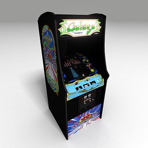 classic arcade 3d obj