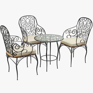 Café Table With Chairs