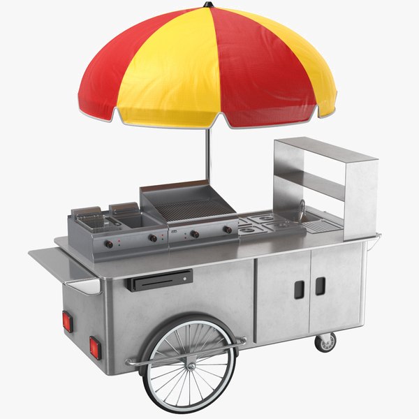 food cart 3D model