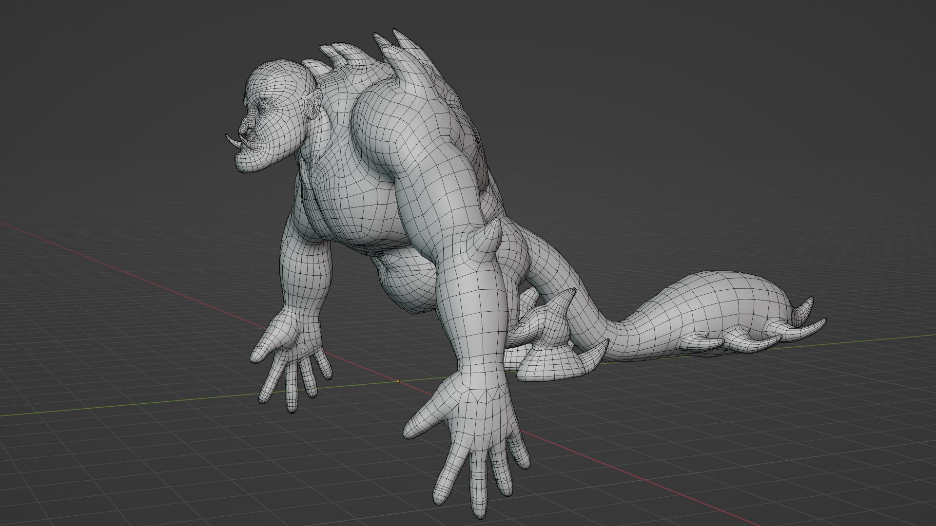 3D World Boss Thraxor the Venomous Brute model https://p.turbosquid.com/ts-thumb/Yn/bW9FVg/9B/wireframe/png/1706570604/1920x1080/fit_q87/95c770eb90c11547f118969ee7fe74a6f28d9598/wireframe.jpg