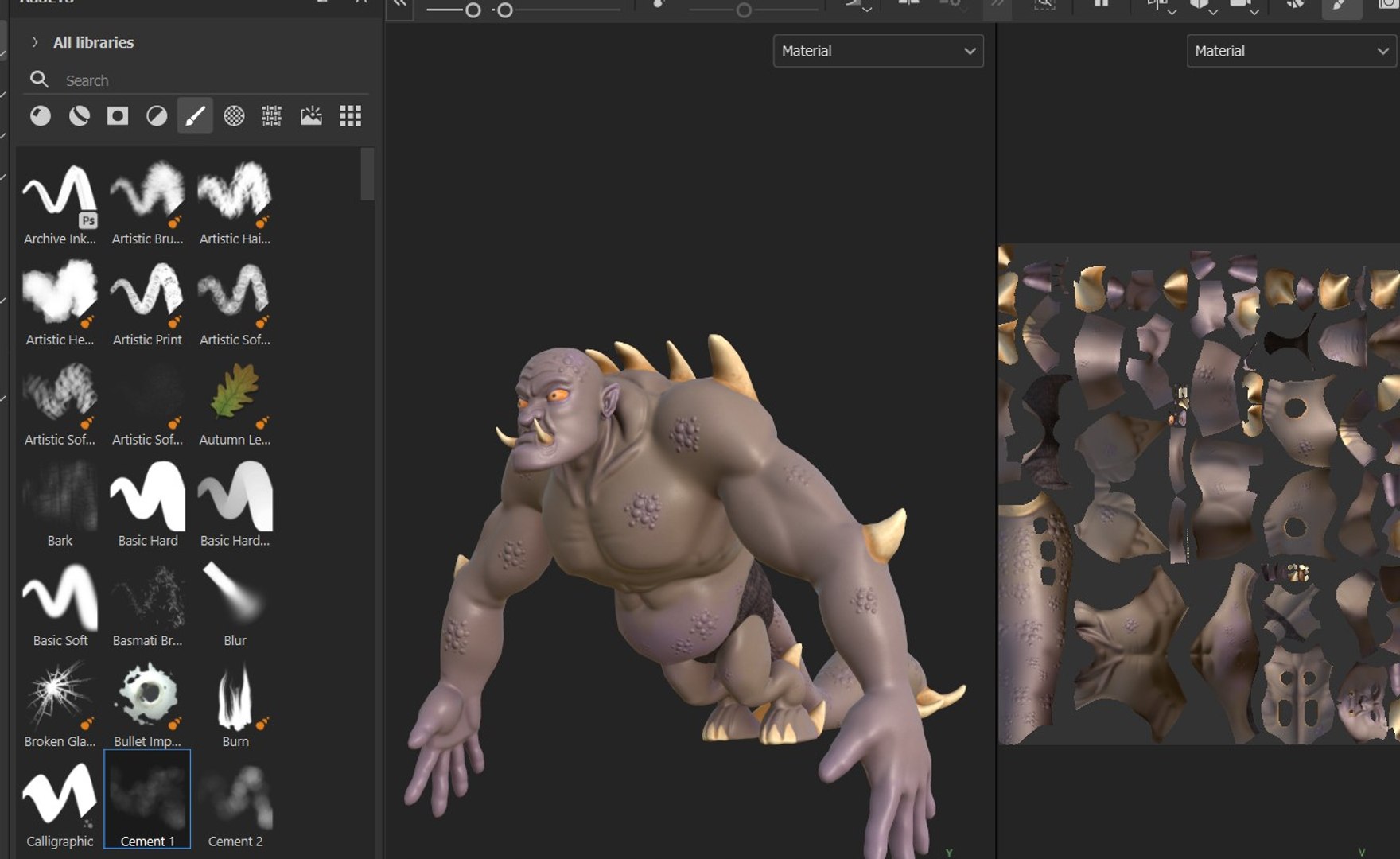 3D World Boss Thraxor the Venomous Brute model https://p.turbosquid.com/ts-thumb/Yn/bW9FVg/hP/substancepainter/jpg/1706570594/1920x1080/fit_q87/03948c60c3dd84060d13a7f267b801c5142efd5b/substancepainter.jpg