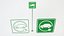 Electric Vehicle symbol and traffic sign