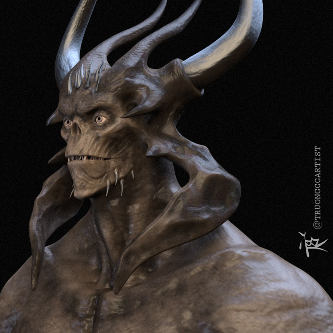 Free 3D Model Demon Rig - TurboSquid 1182129