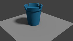 Plastic Ashtray