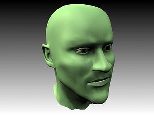 3ds max muscular head