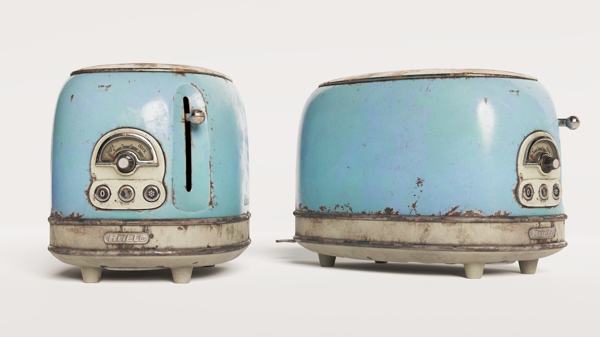 Rusted Arielo Retro Vintage Kitchen Toaster Da1 3D Model - TurboSquid ...