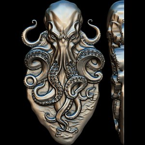 COLOSSAL OCTOPUS 3D PRINT MODEL 3D model
