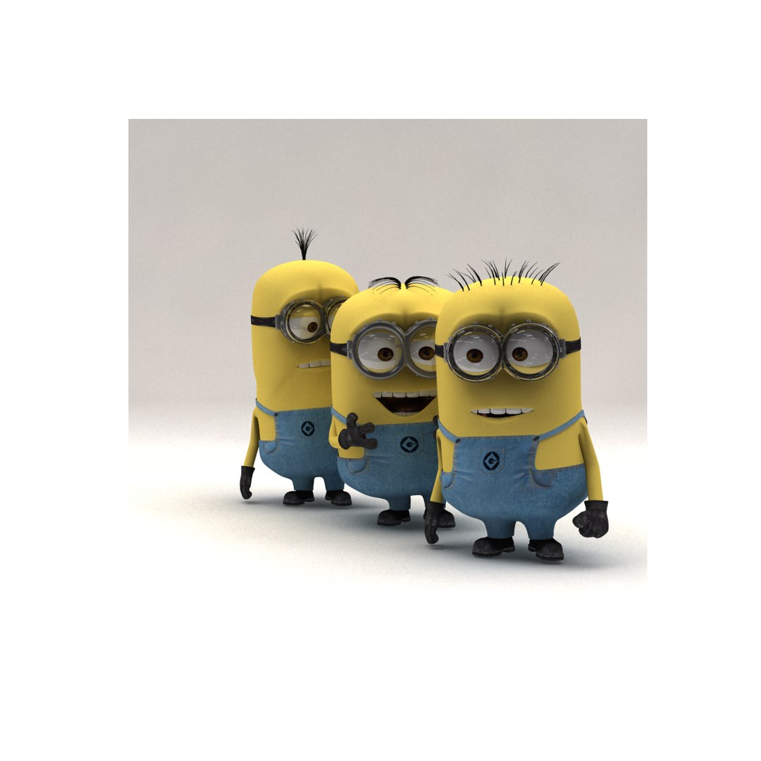 3d Model Minion