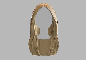 long straight hair