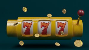 gambling slot machine 3D model