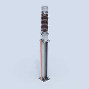 3D Substation - Current Transformer model