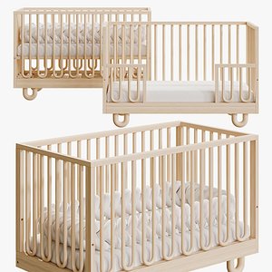 Arche Ashwood Cot 3D