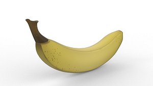 3D banana