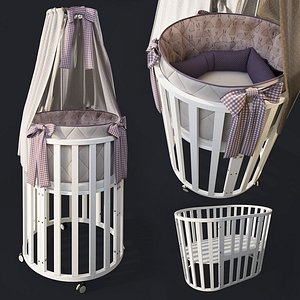 3D model transforming bed letto bambini