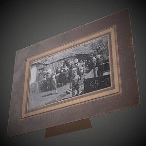 Old Soviet Photo PBR Game Ready