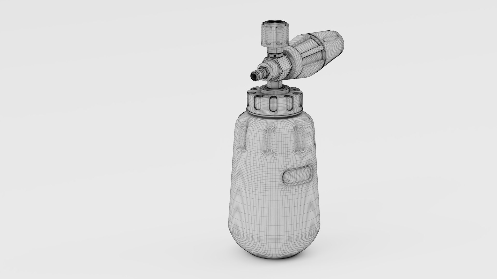 Detailed Foam Cannon - Car Wash Foam Gun  - Foam Dispenser 3D model https://p.turbosquid.com/ts-thumb/Yo/DKphw1/kM/subdiv1/jpg/1789129191/1920x1080/fit_q87/6c777c969f17f6b05ba90a2e7ccdc9f1b93f4f93/subdiv1.jpg
