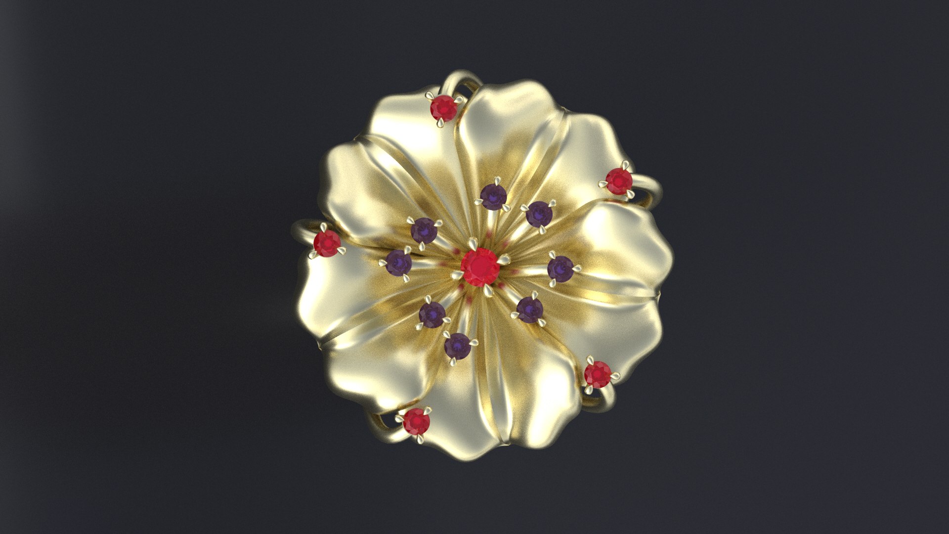 Designer Ring With Transform-flower For Cnc Or 3D Print Model 3D Model ...
