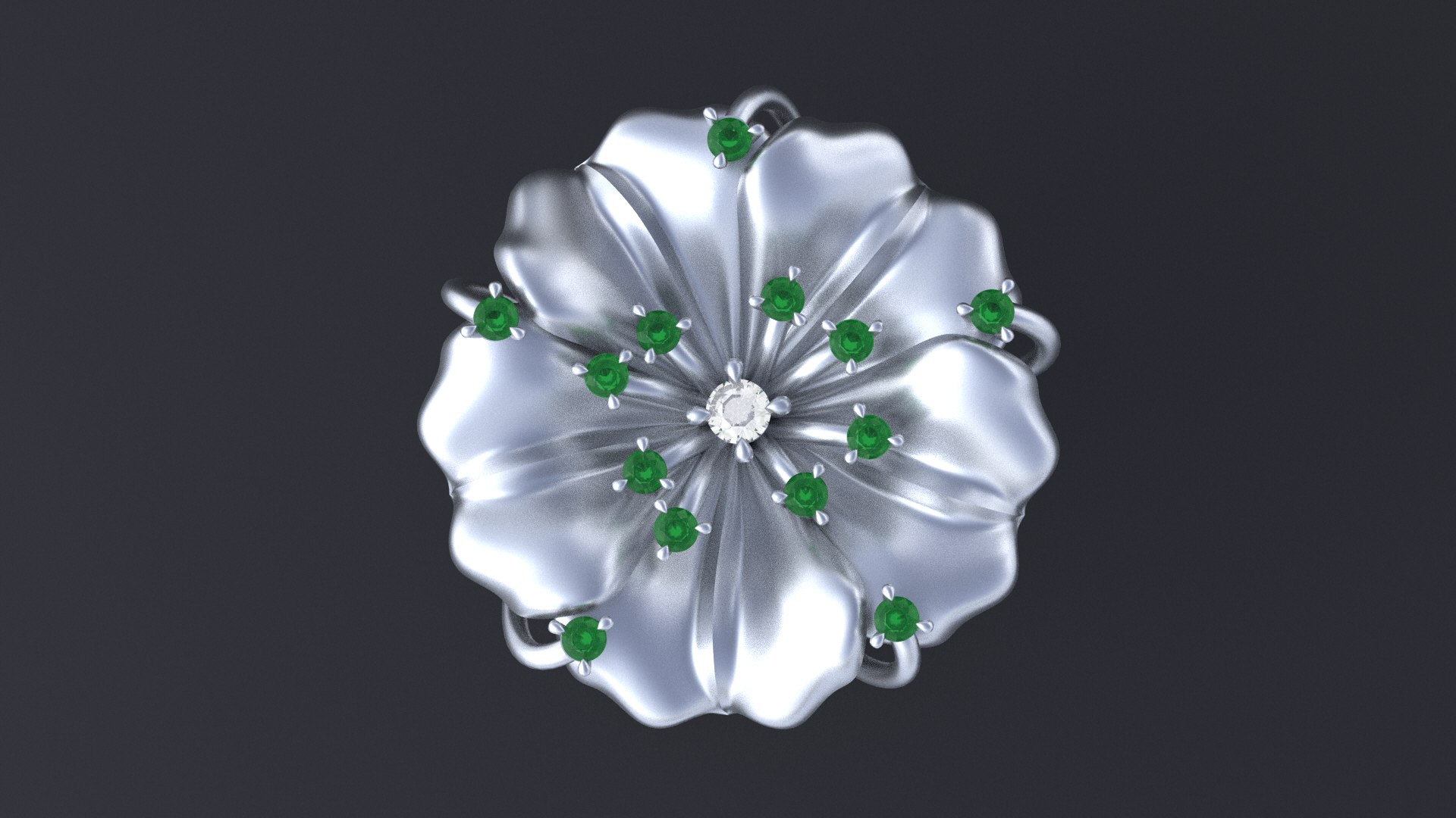Designer Ring With Transform-flower For Cnc Or 3D Print Model 3D Model ...