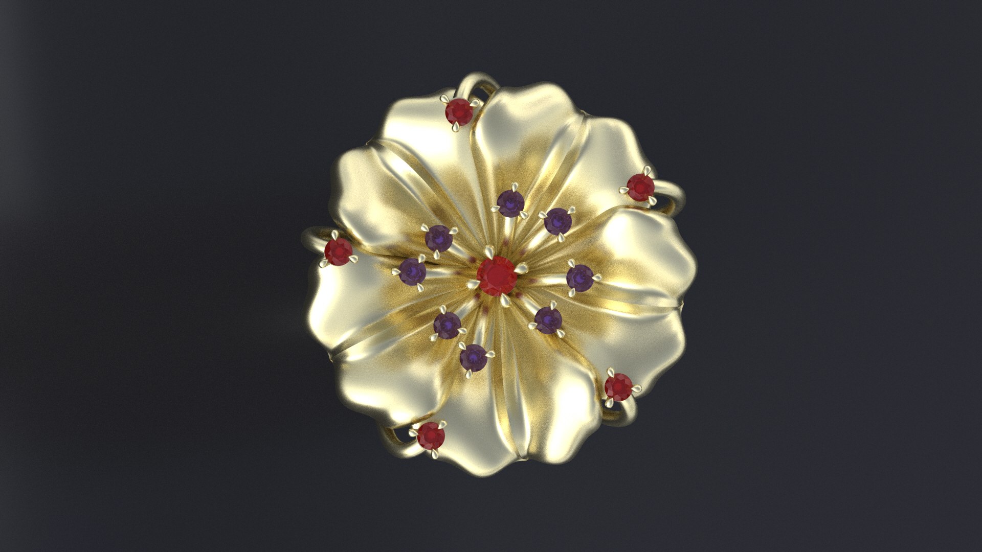 Designer Ring With Transform-flower For Cnc Or 3D Print Model 3D Model ...