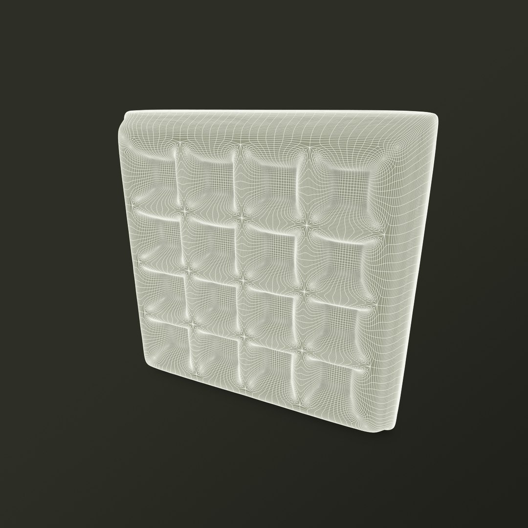 Realistic waffle 3D model - TurboSquid 1433649