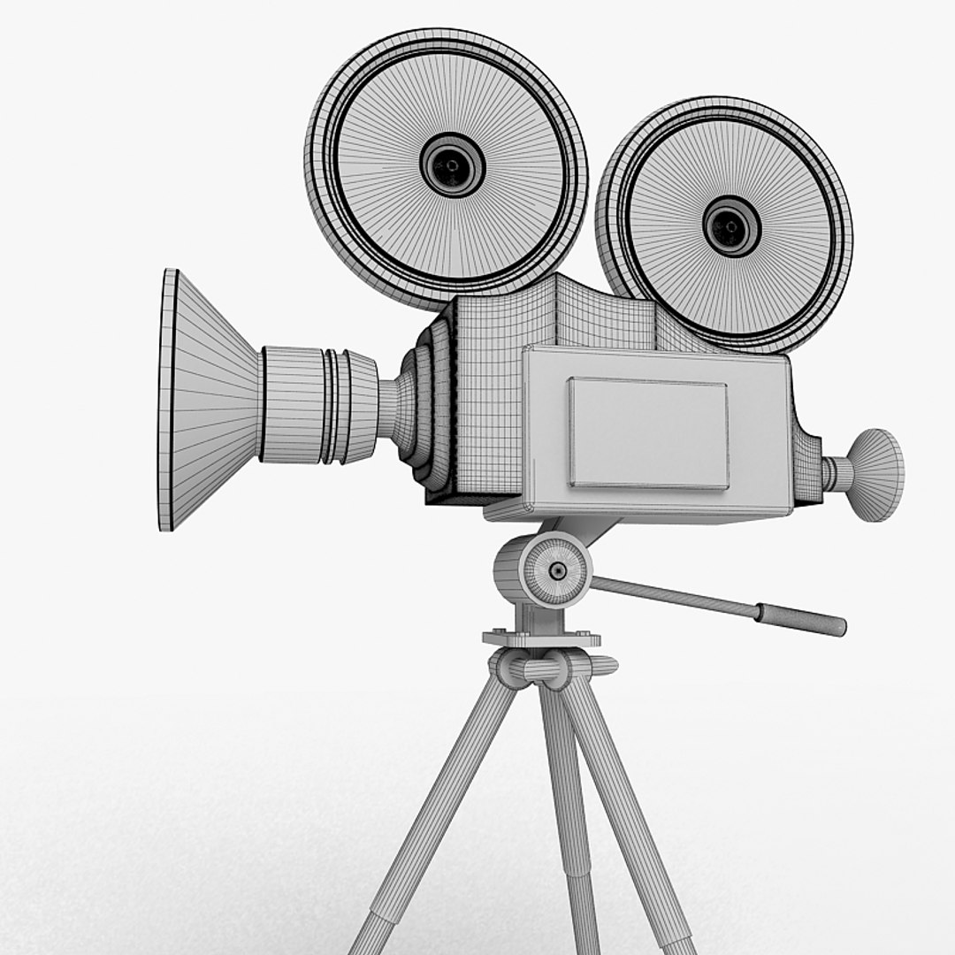 Retro Camera Obj