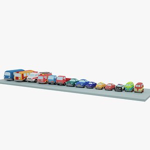 Toon Vehicles - Stylized Cars and Transport Pack