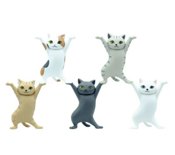 3D model Cute Cat Holder 3D STL File - 3D Print Cat Model