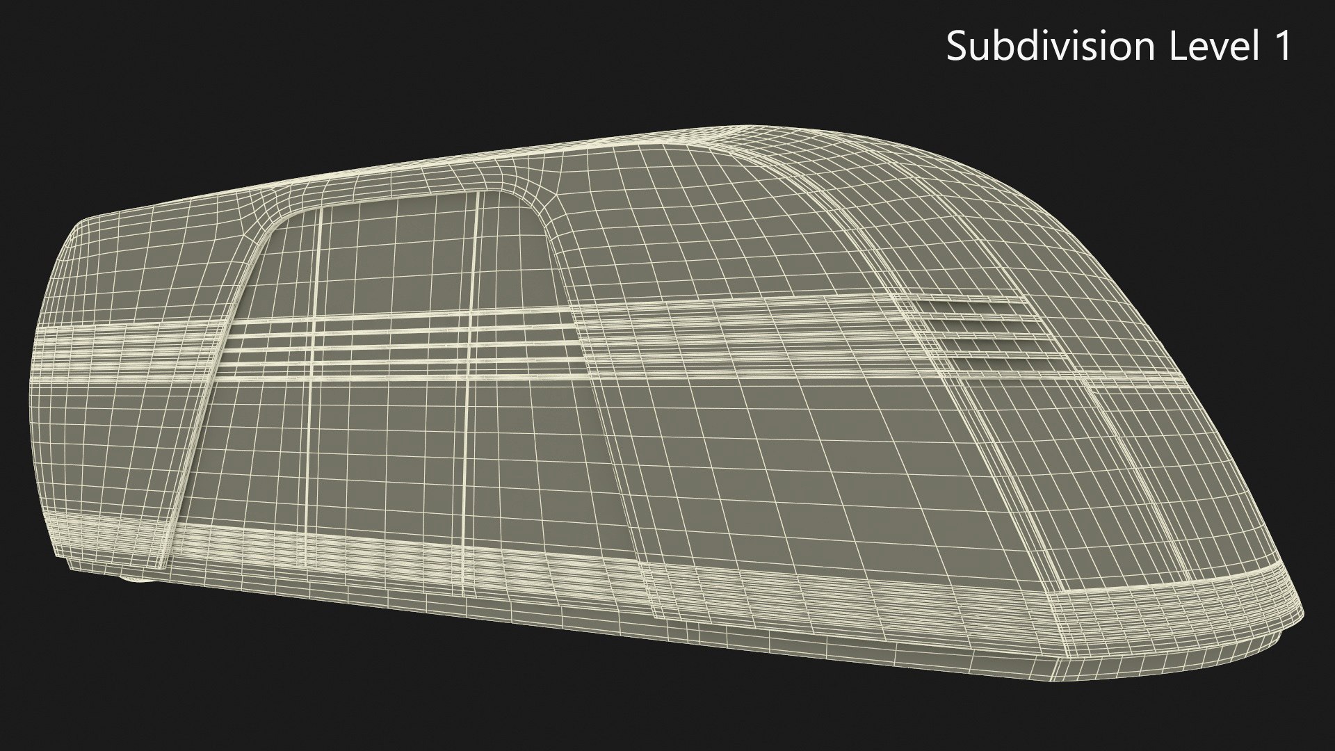 Tesla Robovan Self-Driving Car Simplified 3D Model - TurboSquid 2328255