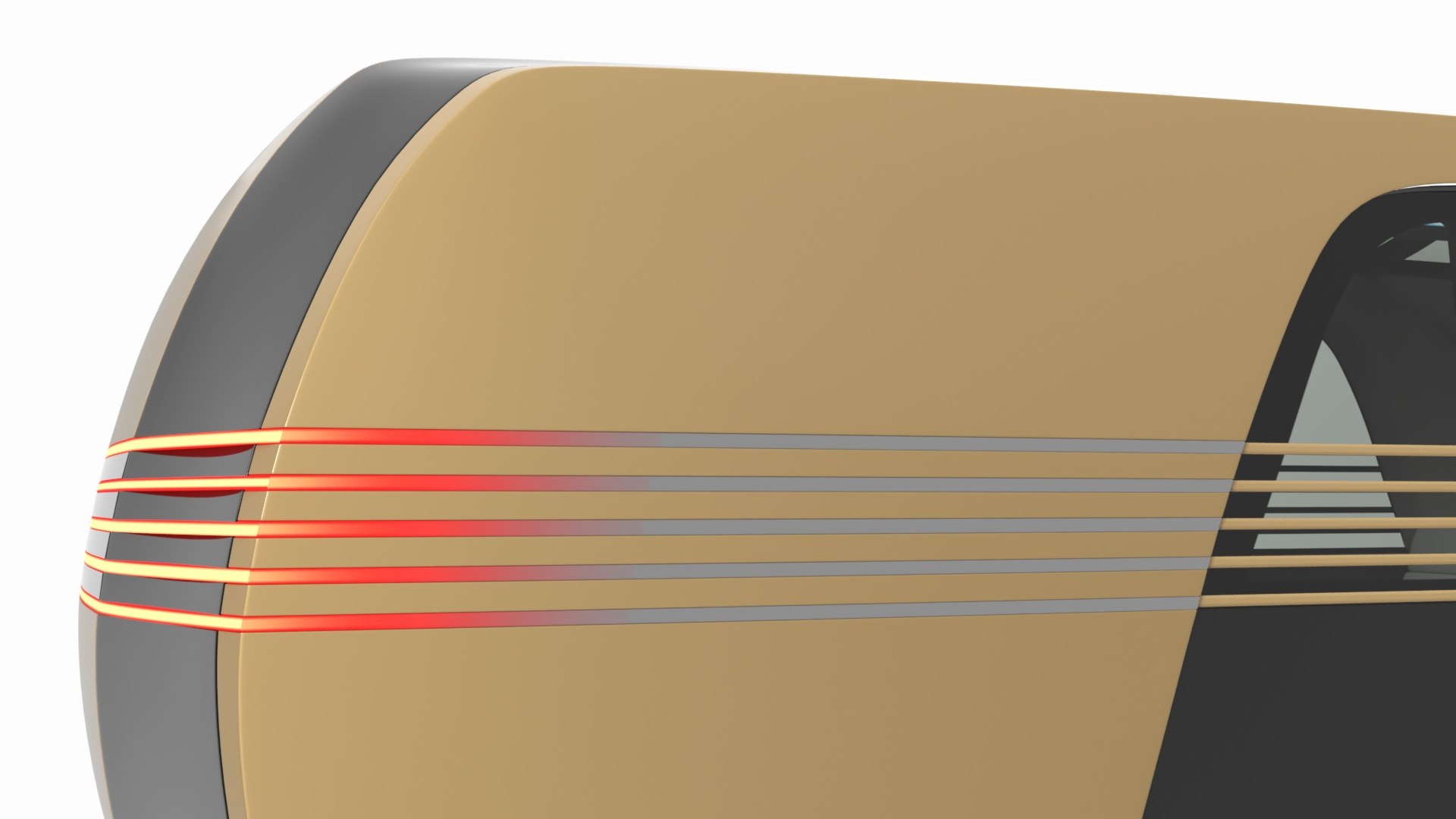 Tesla Robovan Self-Driving Car Simplified 3D Model - TurboSquid 2328255