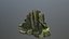 3D forest rocks model