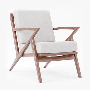 3D model joybird concave arm chair