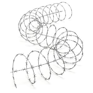 3D adaptable barbed wire