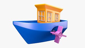 Toy Boat model
