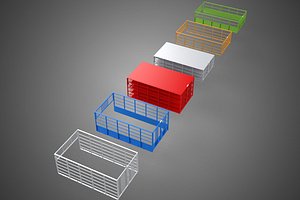 ALL TYPE UTILITY CAGE TRAY SUV UTE PICKUP TRUCK CAR LORRY VAN 3D