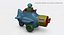 plastic airplane toy 3d model