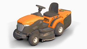 Lawn Tractor Low-Poly