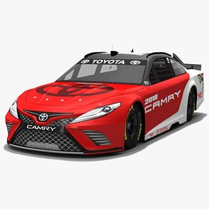3D model nascar toyota camry season