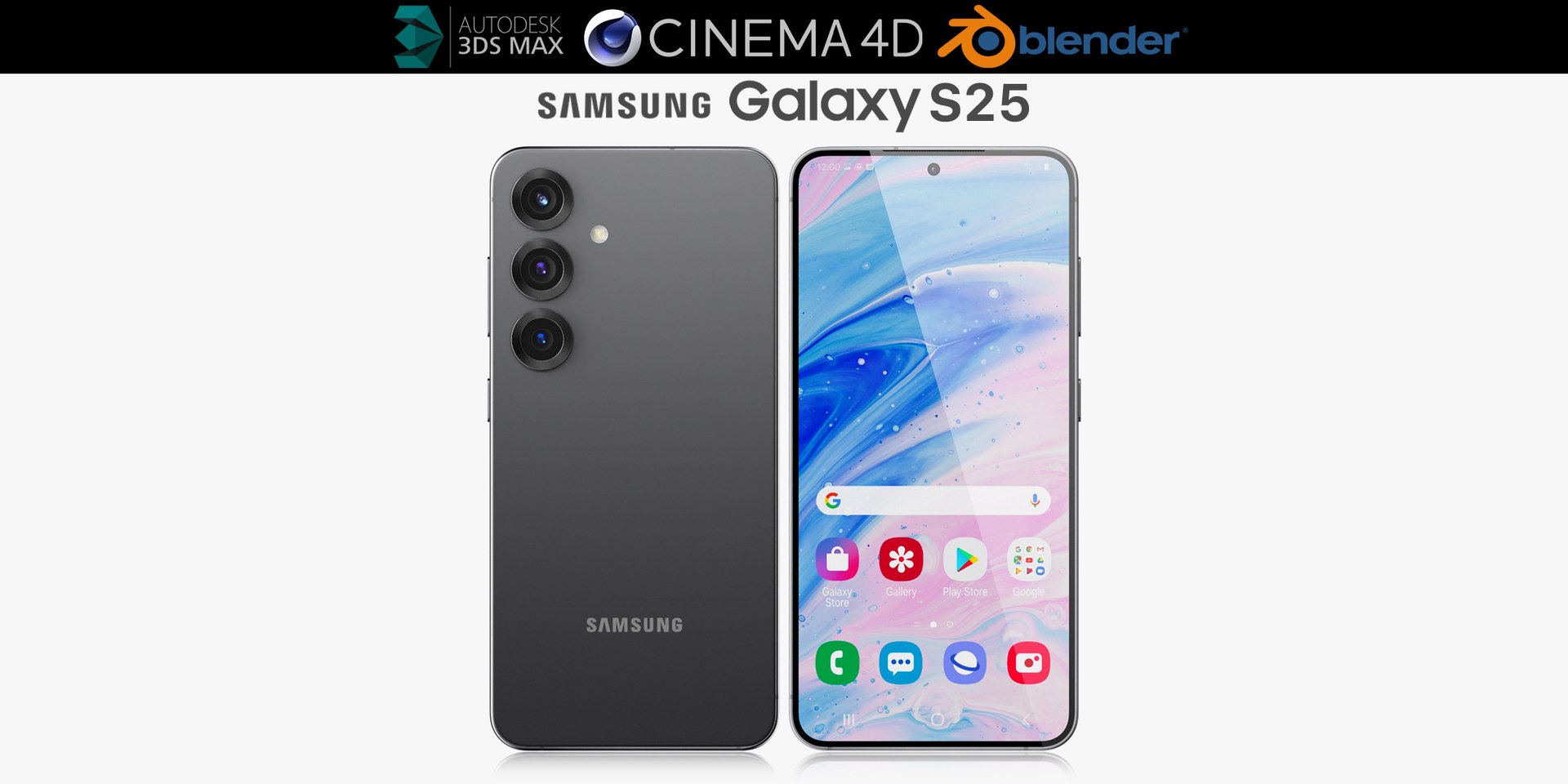 Samsung Galaxy S25 V1 3D Model - TurboSquid 2304940