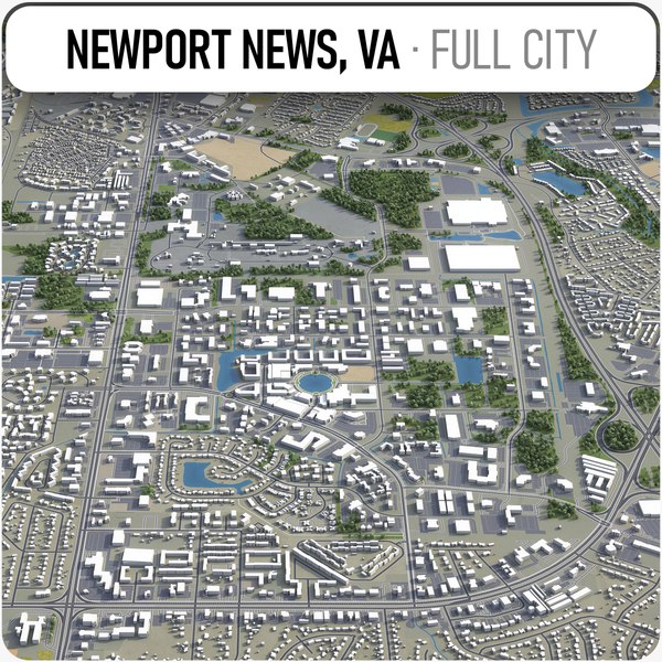 3D newport news surrounding -