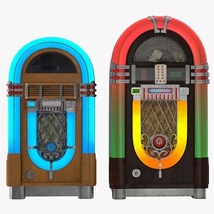 3d jukeboxes modeled