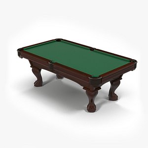 billiard table 3D model