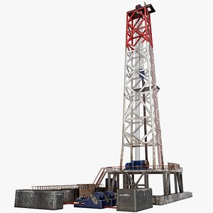Land Rig Low Poly