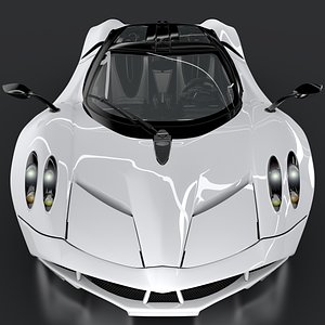 PAGANI HUAYRA WHITE
