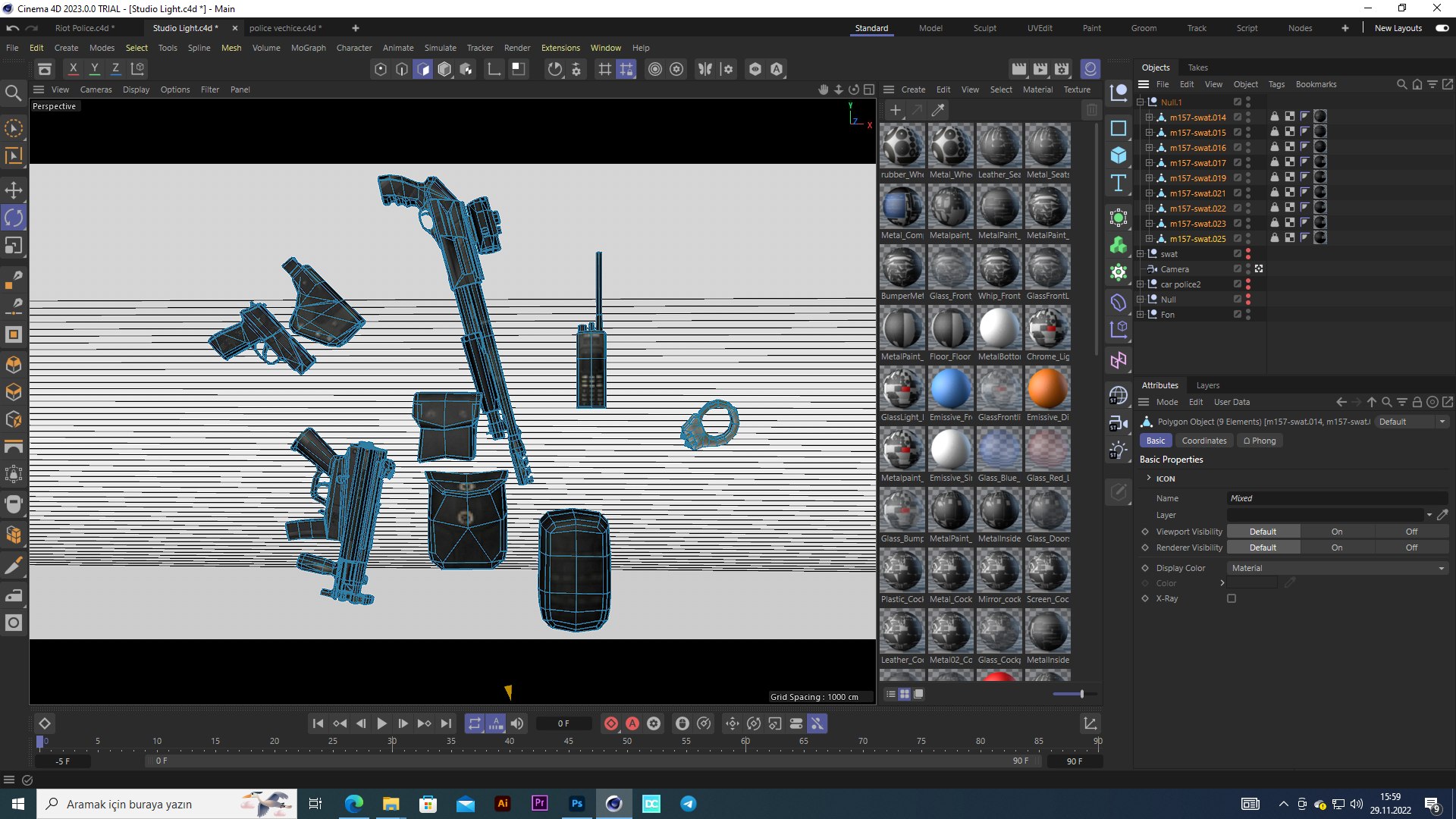 3D Model Riot Police - TurboSquid 1994387