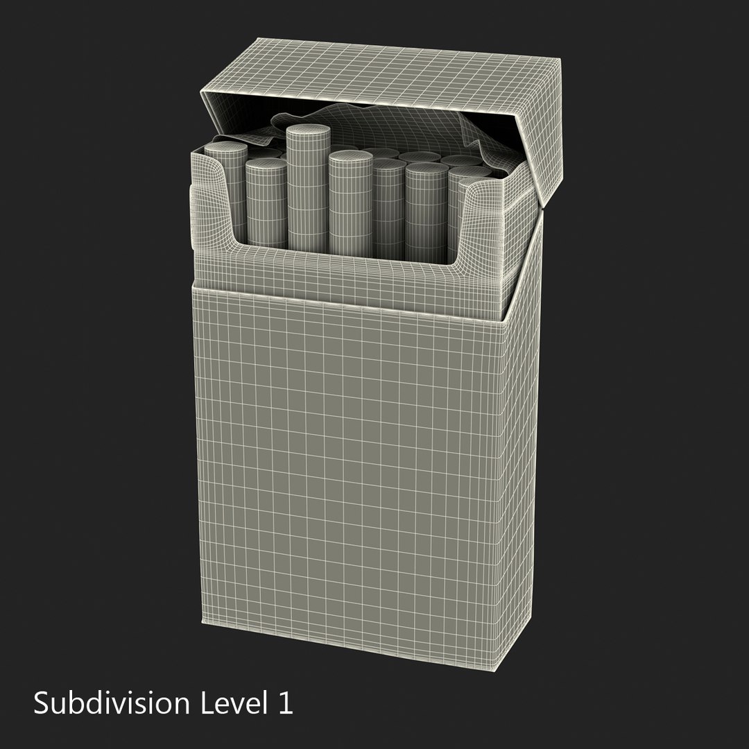 3d model opened cigarettes pack modeled https://p.turbosquid.com/ts-thumb/Yp/AKHanu/56L0LNvx/openedcigarettespack3dmodel19/jpg/1460449716/1920x1080/fit_q87/5a85a4b10b5451c77a7c66ca7f5aae4664b91b96/openedcigarettespack3dmodel19.jpg
