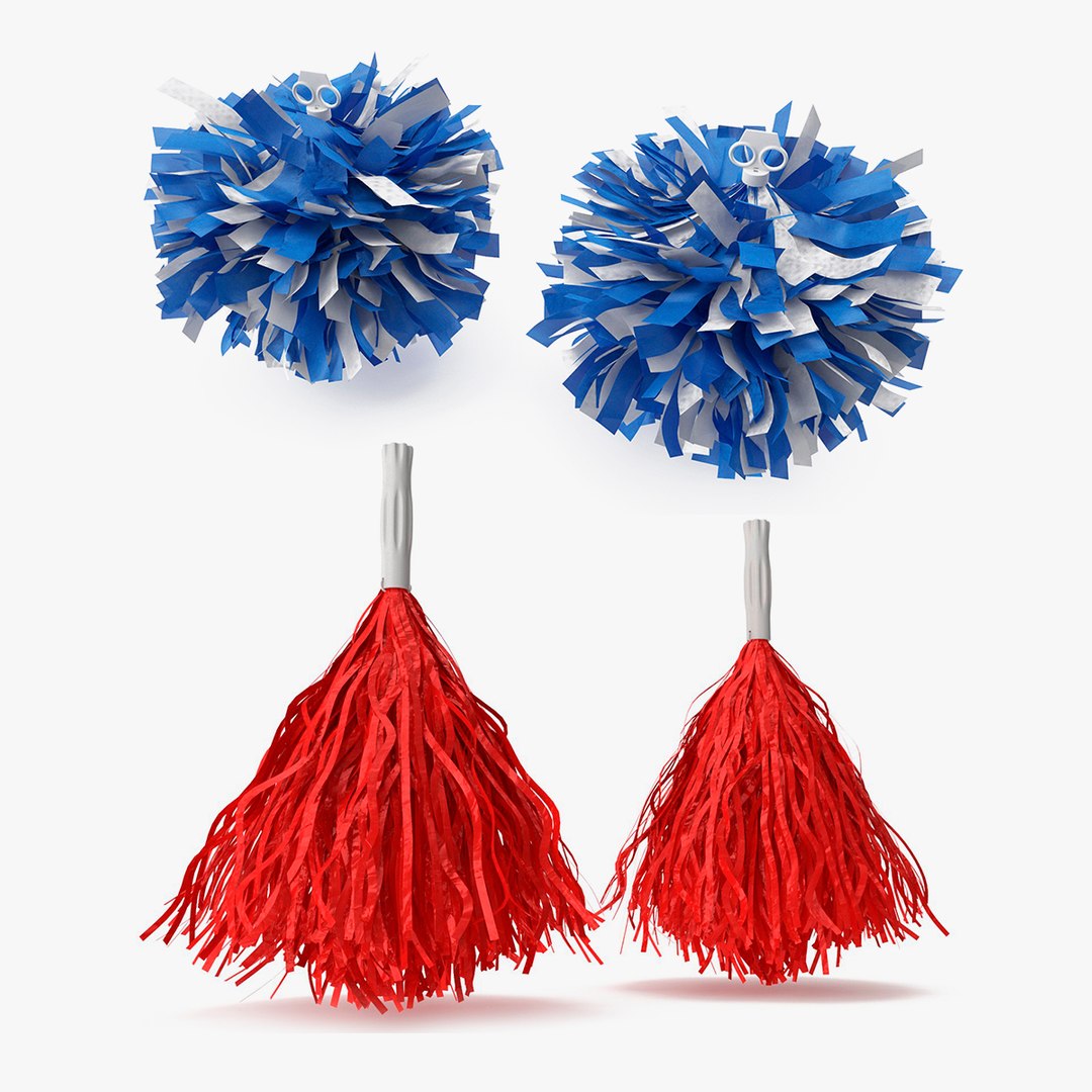 Pom Poms Collection Model - TurboSquid 2202270