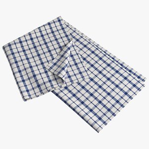 Tea Towel V3 3D model