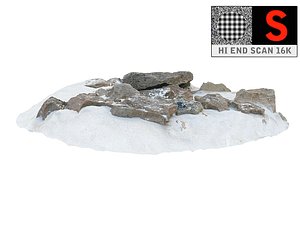 rocky beach ultra hd 3D model