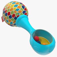 Fisher Price Blue Baby Rattle