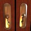 3D French Doors Model